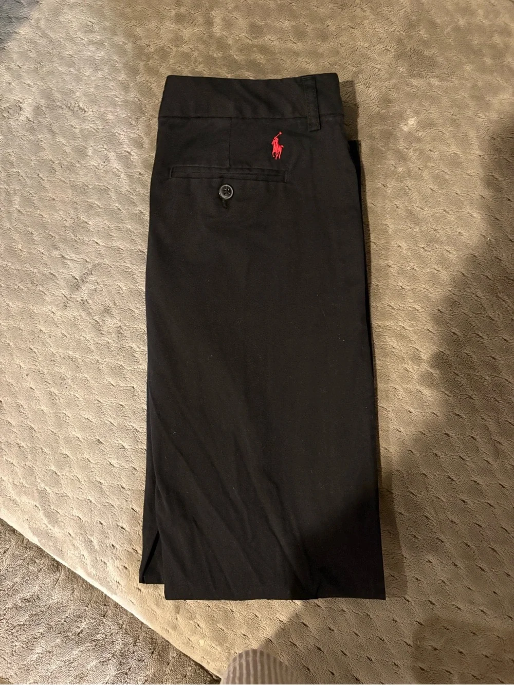 Polo Boys Black dress pants- Classic Casual Fit